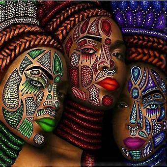 wooden Jigsaw Puzzles for Adults African Women Mother And Child Puzzle Games Funny Gifts|DIY Wooden Jigsaw Puzzles Birthday Gifts for Adults and Kids
