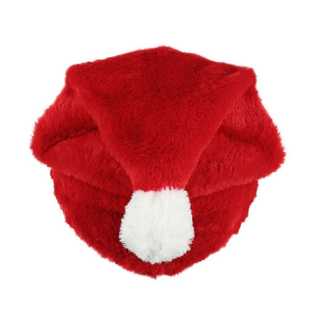 Weihnachten Plüsch Helmabdeckung für Männer Langlebiger Helmschutz