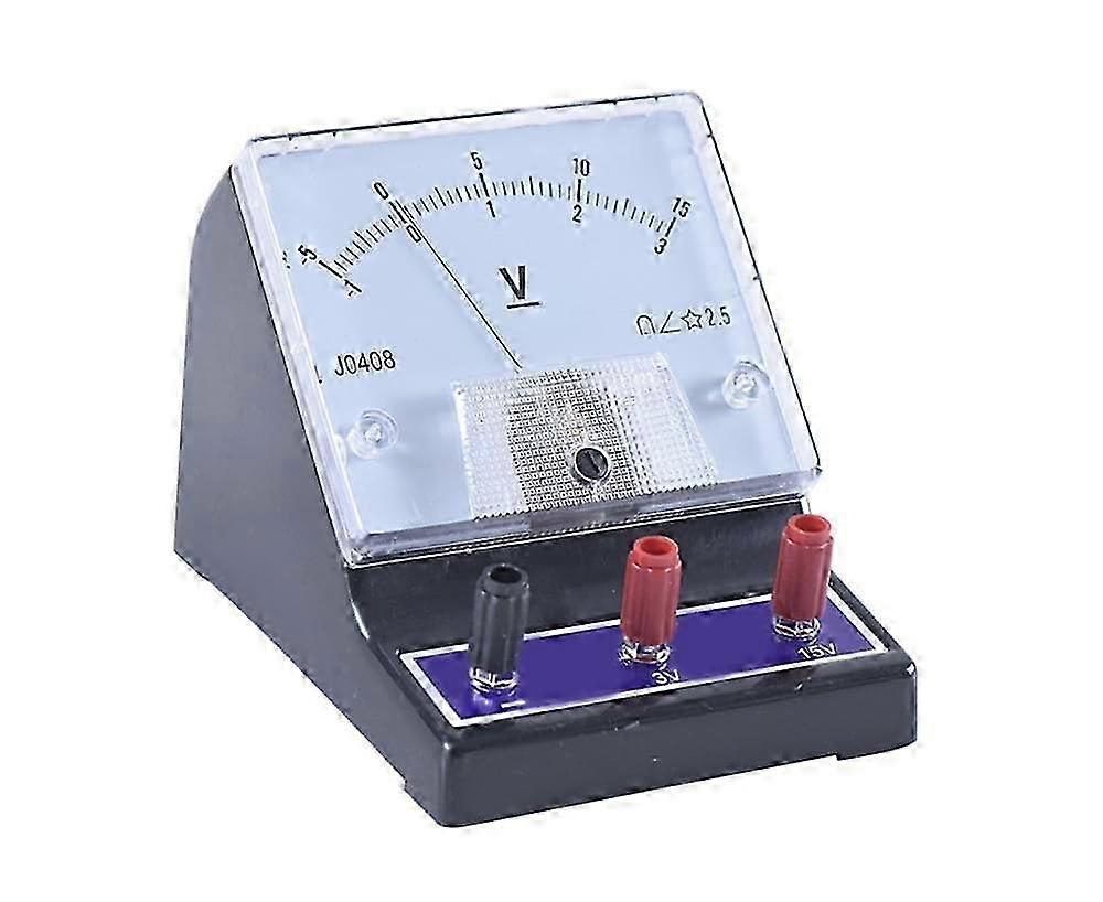 Analog DC Voltage Meter Panel Voltmeter Electricity Teaching Experiment Tool