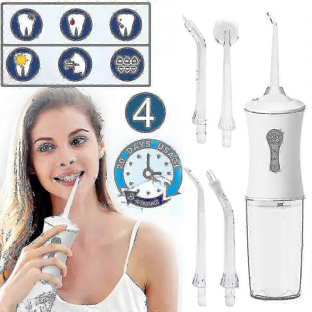 Hydropulseur dentaire électrique portable, étanche, 3 modes