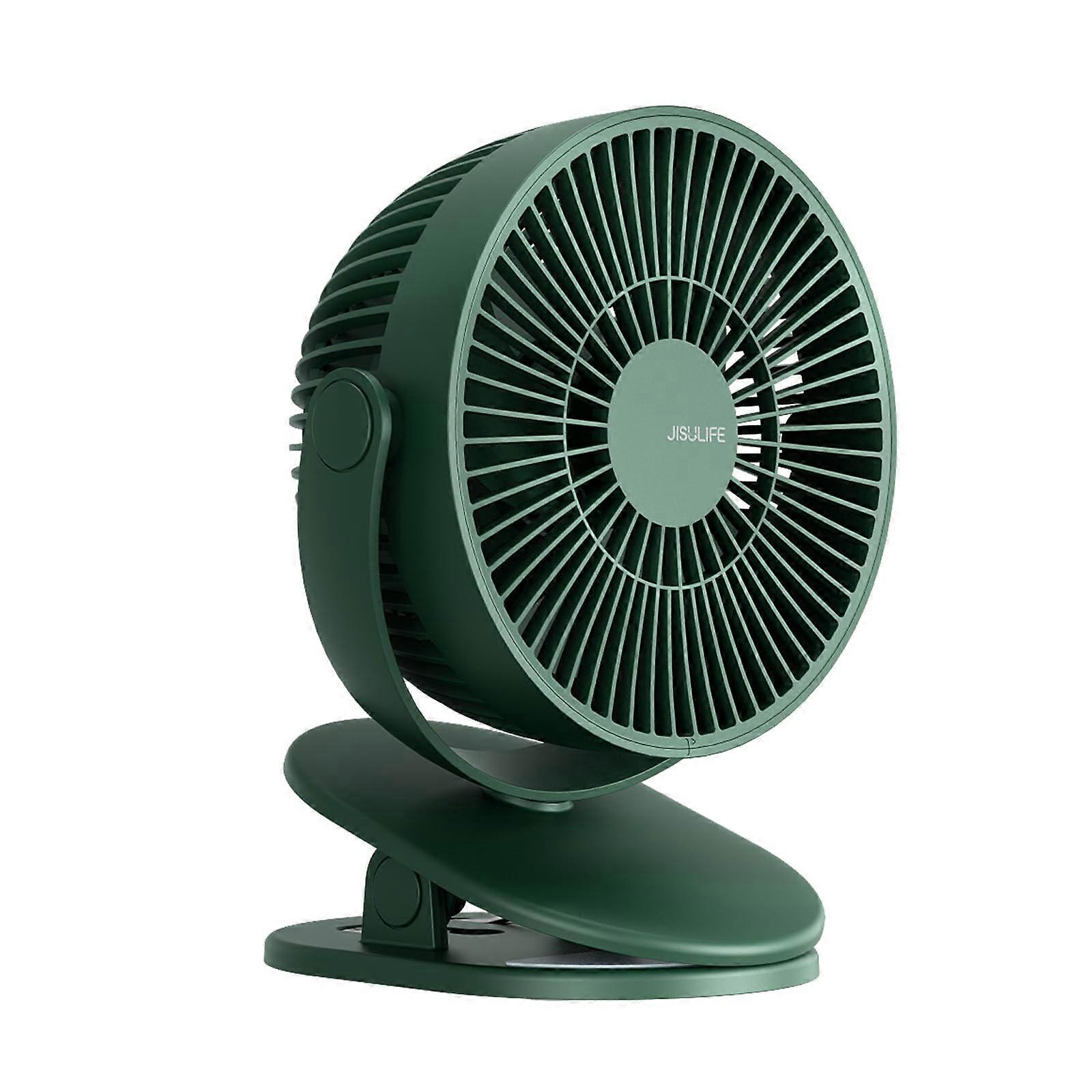 Clip Fan [ClipS/Table/HANDI] 3-rechargeable mini [6 fan inch/4000mah] adhesive hook gift