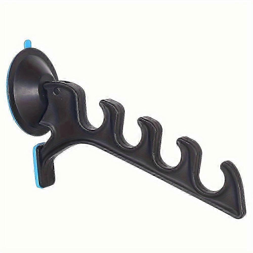 رف قضيب الصيد ، حامل عمود صيد السيارات مع كوب شفط ، أداة معالجة الصيد