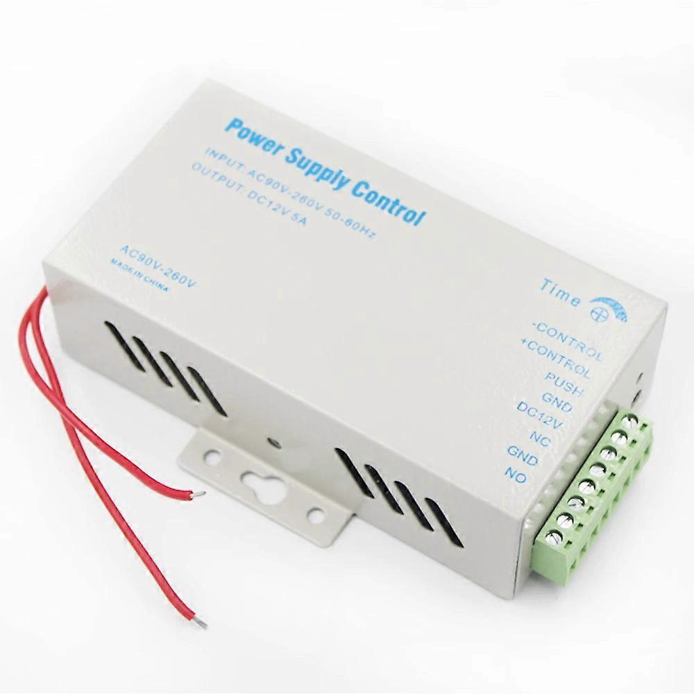 12v 5a Electric Lock Power Supply Adapter For Access Control System
