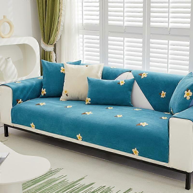 Cream Wind New Sofa Cushion Four Seasons Universal Non-slip Sofa Cover Chenille Little Fresh Cushion Handrail Towel Cover Cloth