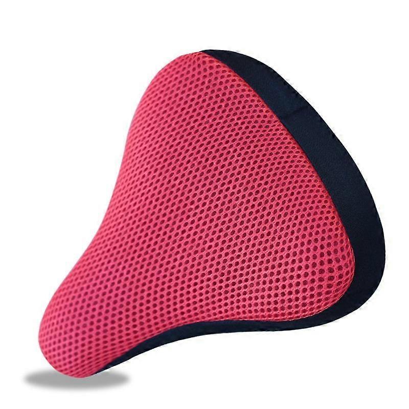 3D Bicycle Saddle Soft Bike Seat Cover Cycling Silicone Seat Cushion Cycling Breathable Saddle Comfortable Bicycle Bike Cover