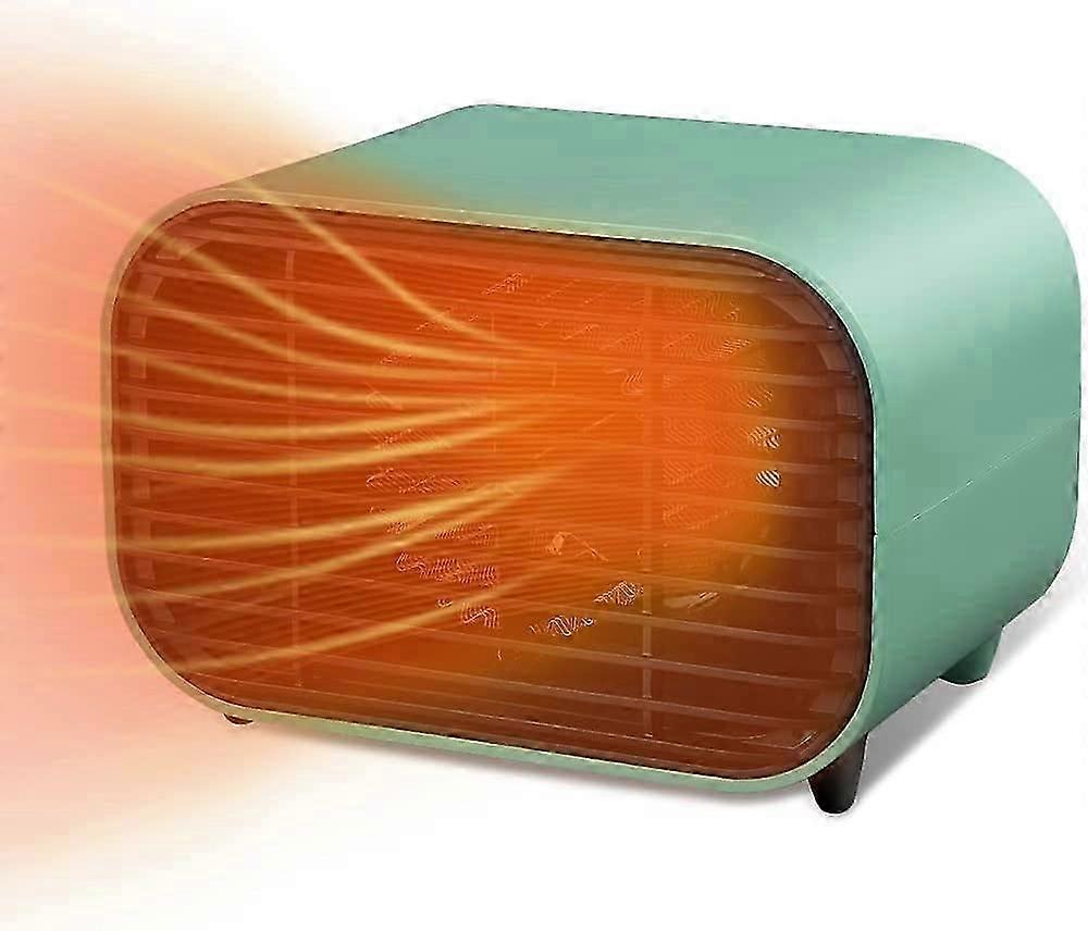 Powerful Mini Fan Heater, Home Tabletop Heater with Variable Thermostat | Low-noise, energy-saving auxiliary heater | Perfect electric heater_Featured