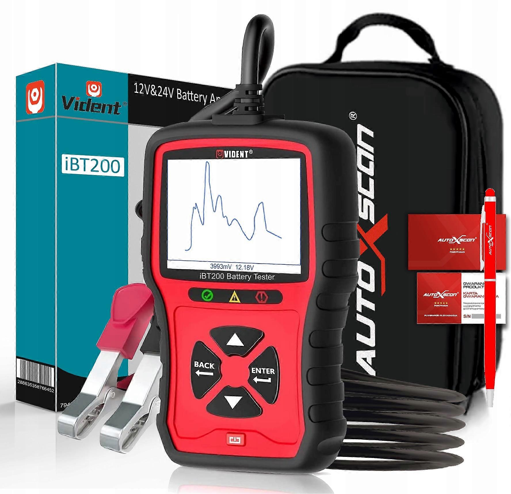 Batterietester 12V 24V Vident