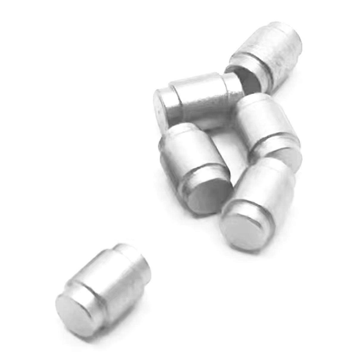 416 Stainless Steel Stop Shaft Knife Screw DIY Blade Support Shaft for Griptilian 551 552 Folding Knife Accessories 5 Pc