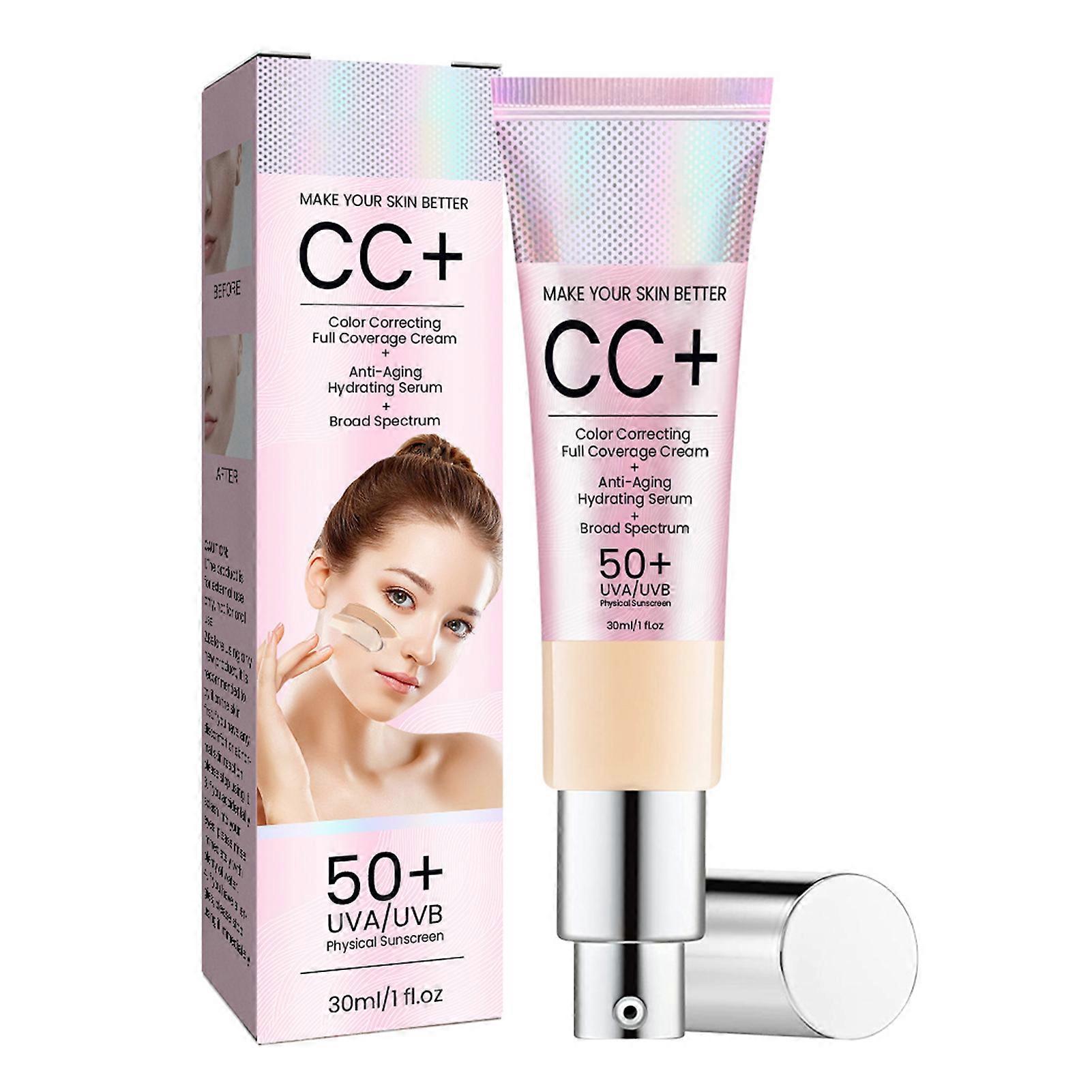 Sunblocking Correcting Cream Long Lasting Sunscreen Solution for Outdoor Travel