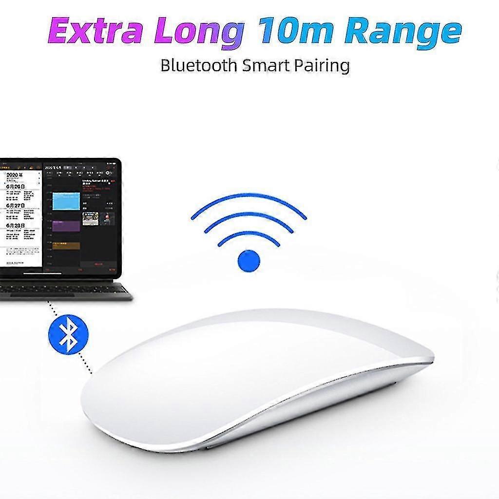 Magic Mouse Wireless Bluetooth Mouse para Mac Book Macbook Air Mac Pro Multi Touch Recharge