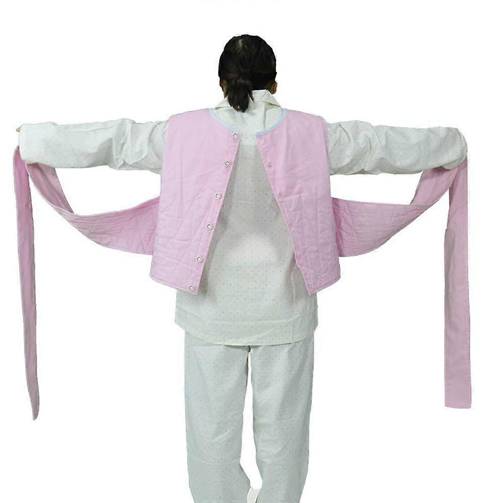 Vest Restraint Band, Shoulder Chest Vest Band Constraint for Bed or Wheelchair (L)