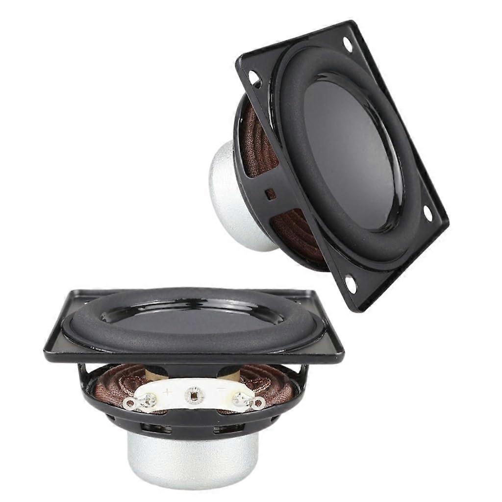 Powerful 57mm Full Frequency Speakers Inner Magnets 4Ohm 12W Loudspeakers Pair with Bass for Auditory Loudspeaker 2PCS