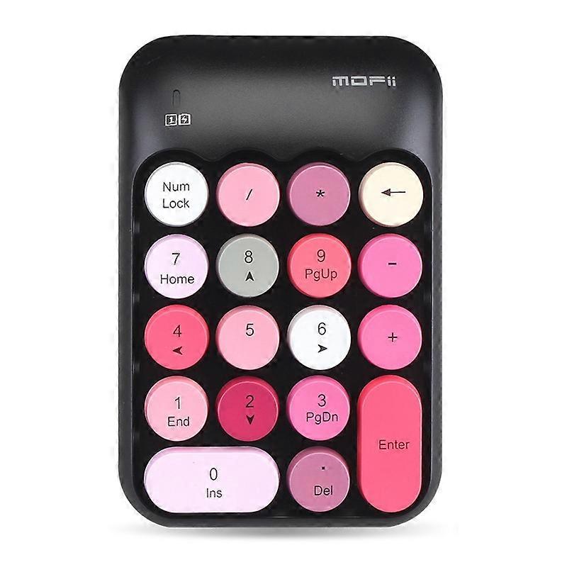 MOFii X910 2.4G 18 teclas 1600 DPI teclado numérico sem fio