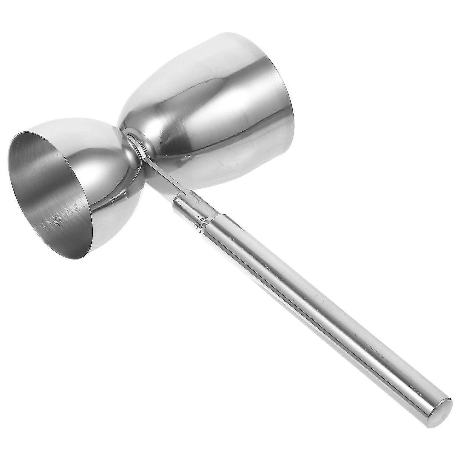 Double Sided Stainless Steel Jigger for Cocktail Bar Measuring Cup