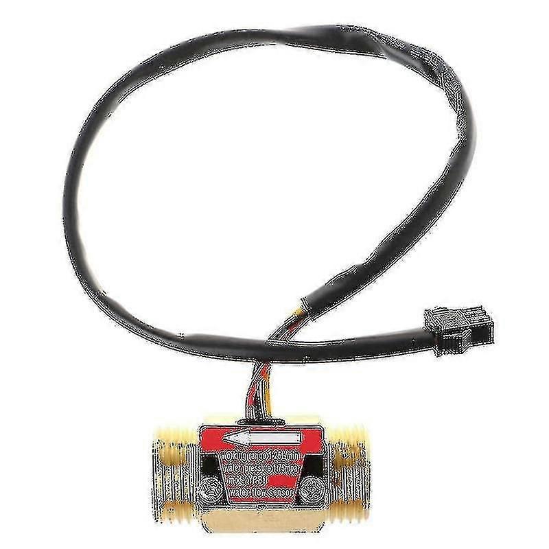 Flow Sensor G1/2' Water Flow Hall Sensor Switch 1-25l/min Flow Meter Flowm