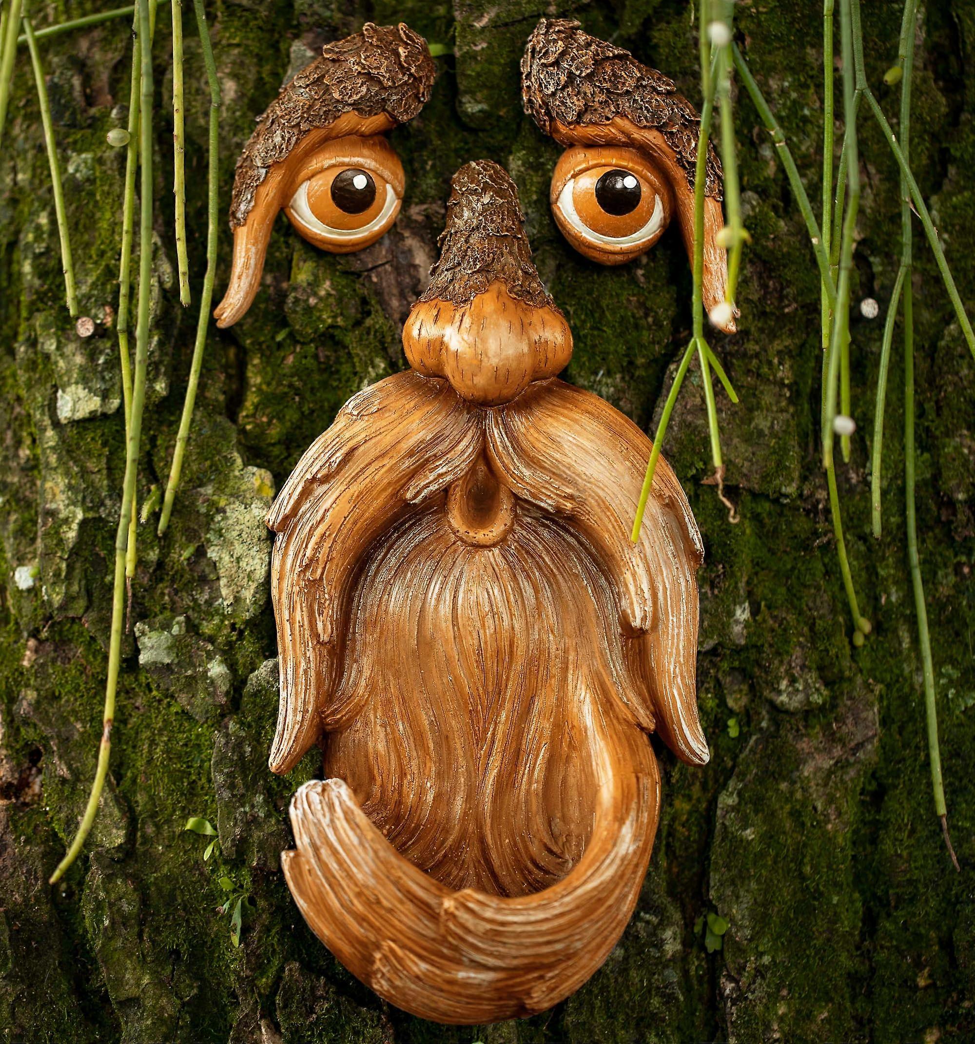 Tree Face, Tree Faces Outdoor, Tree Tree Art, Decorations Outdoor, Tree Stump Decor
