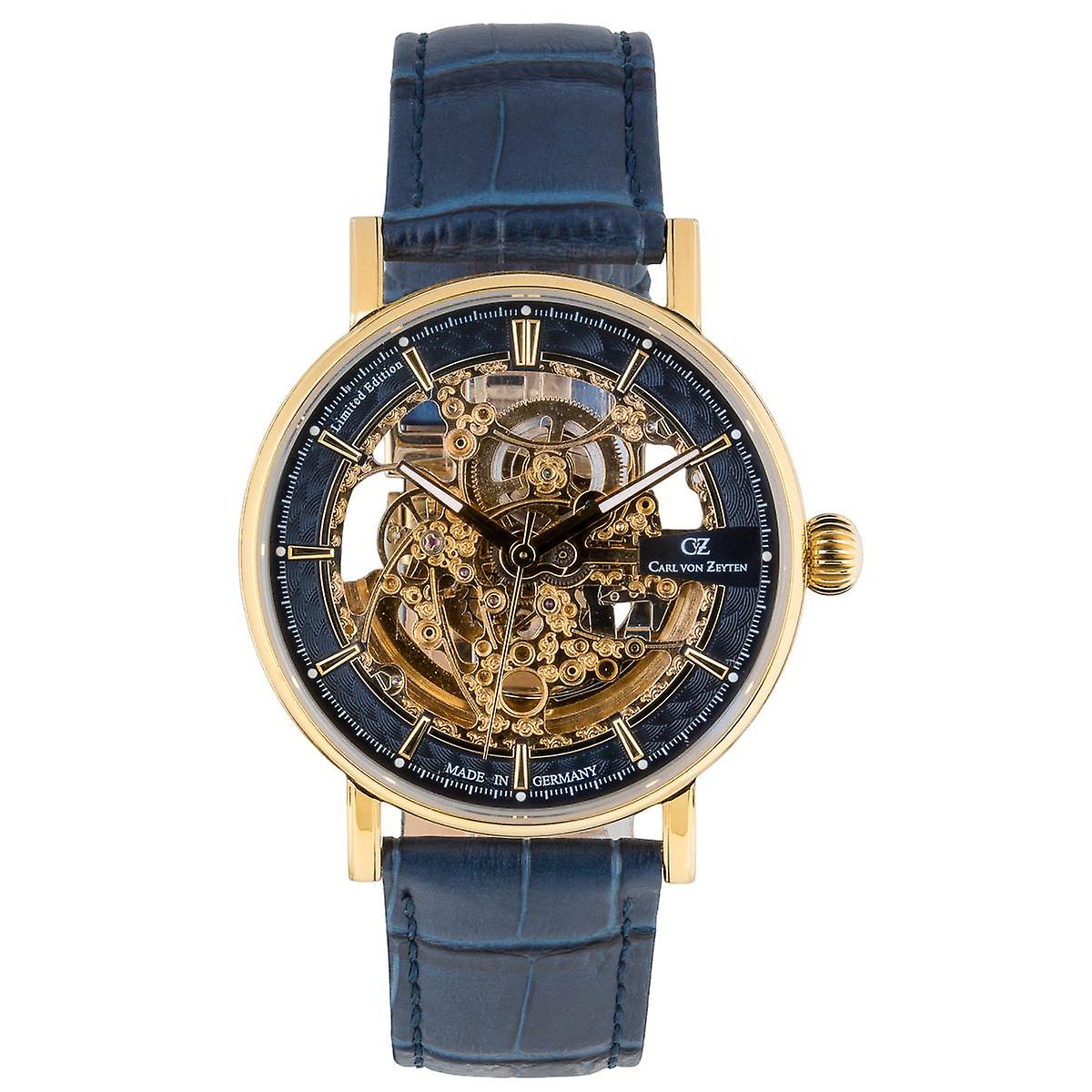 Carl von Zeyten Men's Watch Wristwatch Automatic Weitenau CVZ0078GBLS