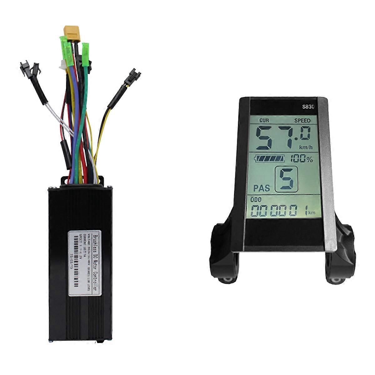 Electric Bicycle Controller S830 LCD Display 36V 48V 30A 2 Model