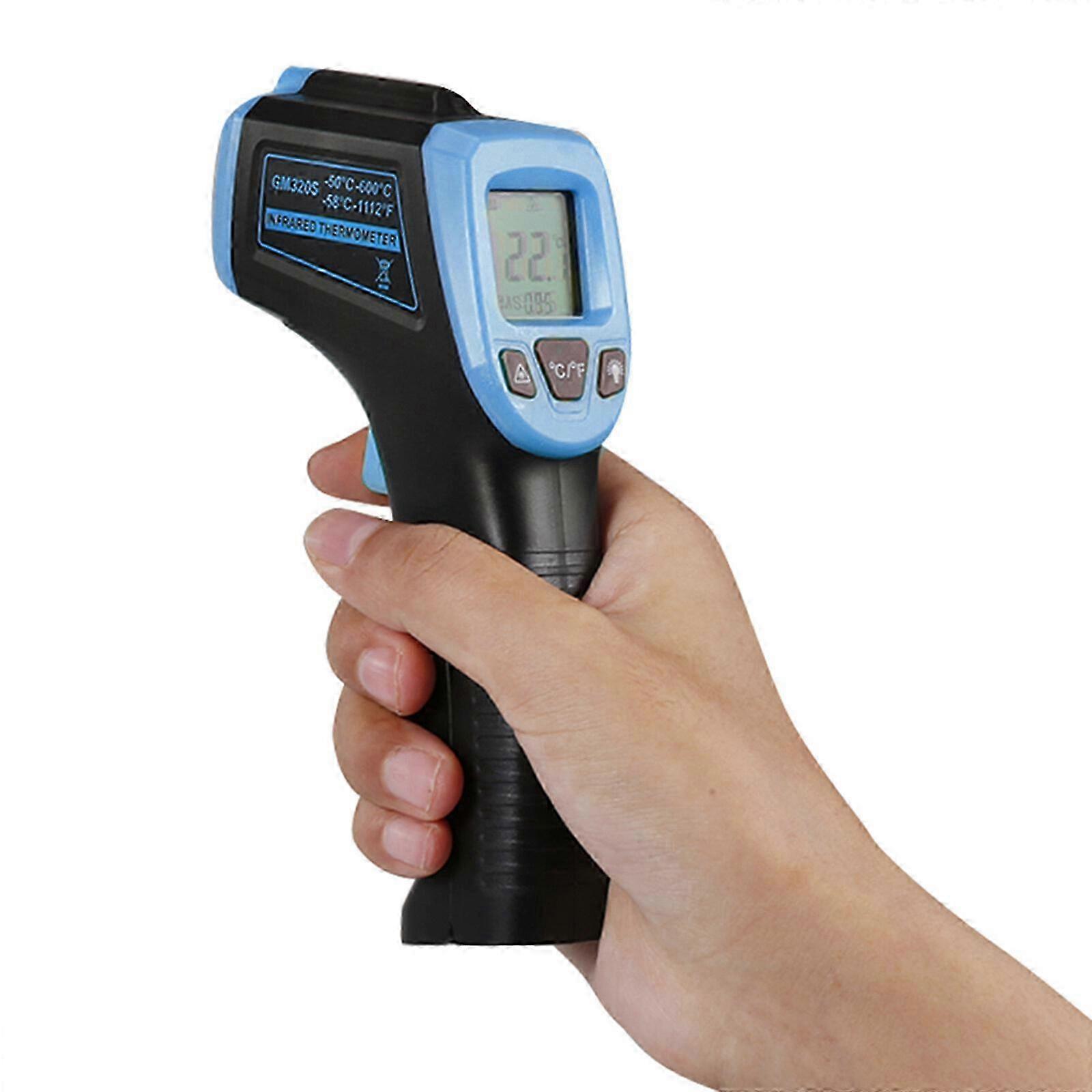 LCD-Infrarot-Thermometer-Messgerät IR-Temperaturpistole Berührungsloser digitaler Laser