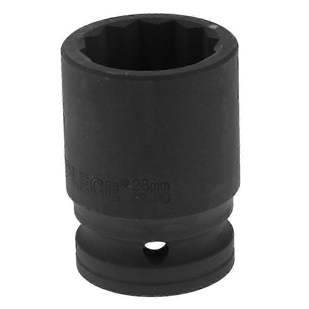 28mm 3/4" DRIVE DEEP IMPACT WRENCH SOCKET 12 POINT SINGLE HEX HUB NUTS