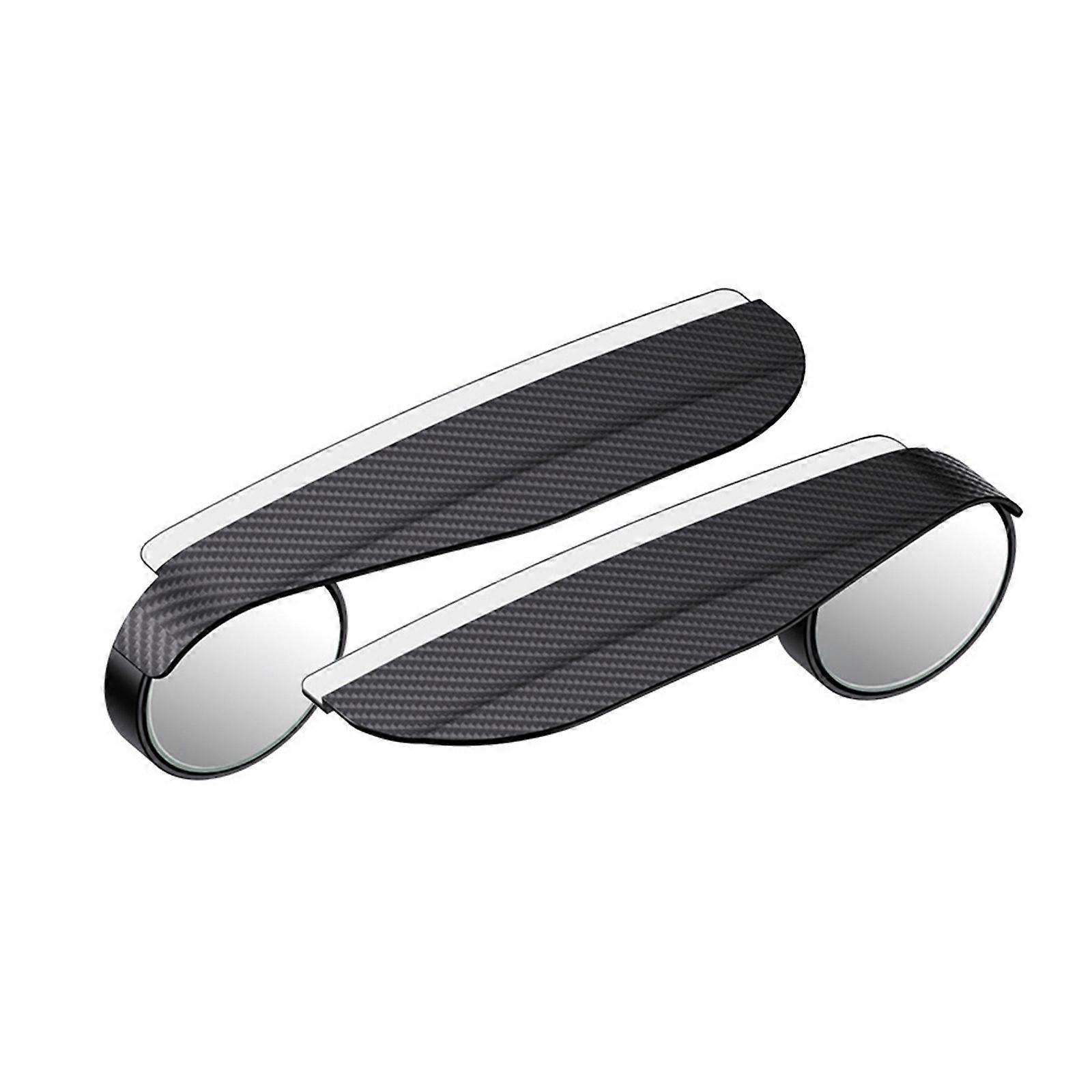 360 Degree Rainproof Wide Angle Side Rear Glass Blind Spots Convex Glass for Car Reverse Parking Auxiliary Glass