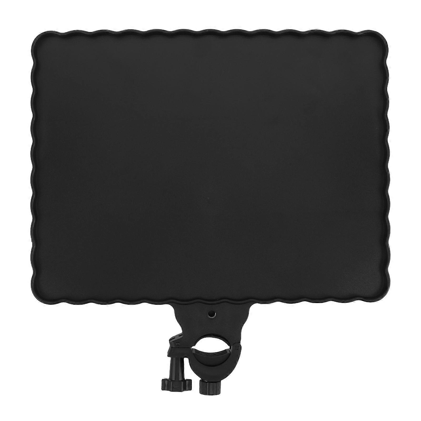 Portable broadcast stand with sound card tray professional recording studio equipment and microphone accessories