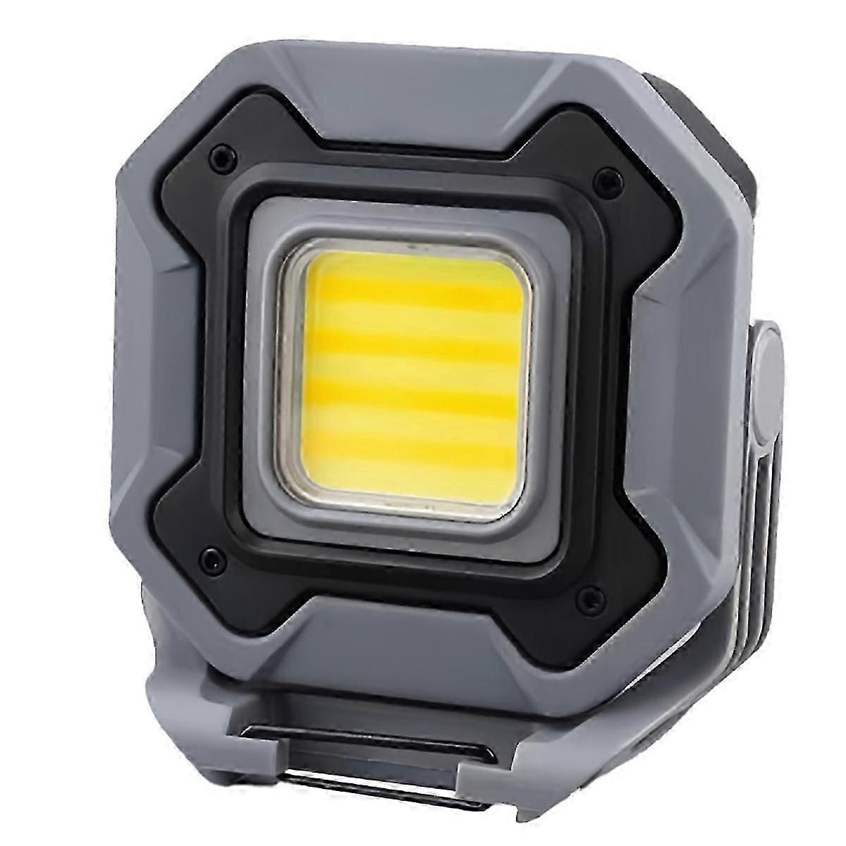 Mini Rechargeable Work Light, Super Bright COB Light with Magnet, A