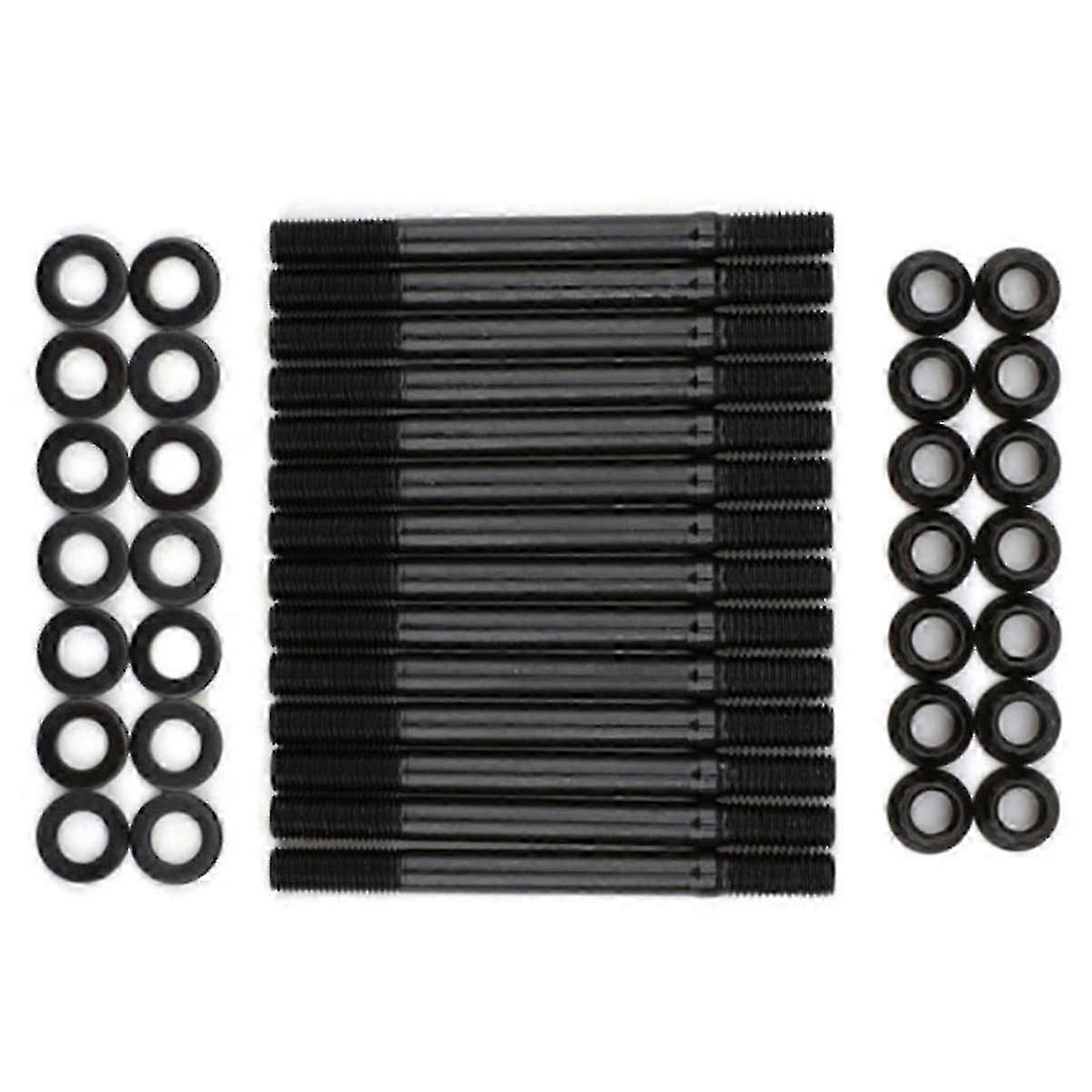 201-4302 Cylinder Head Stud Kit Engine Cylinder Head Bolt for E36 325I 2.5L 6 Cyl M50 3.0L S50US 3.2L S52US Inline 6 p20241126696