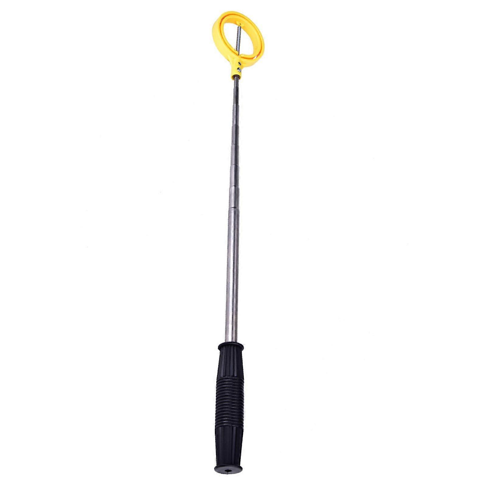 Edelstahlkugel Retriever Grabber mit Verriegelungstopf für Einfache Abholung in Gelb, Robustes Material und Ergonomisches Design