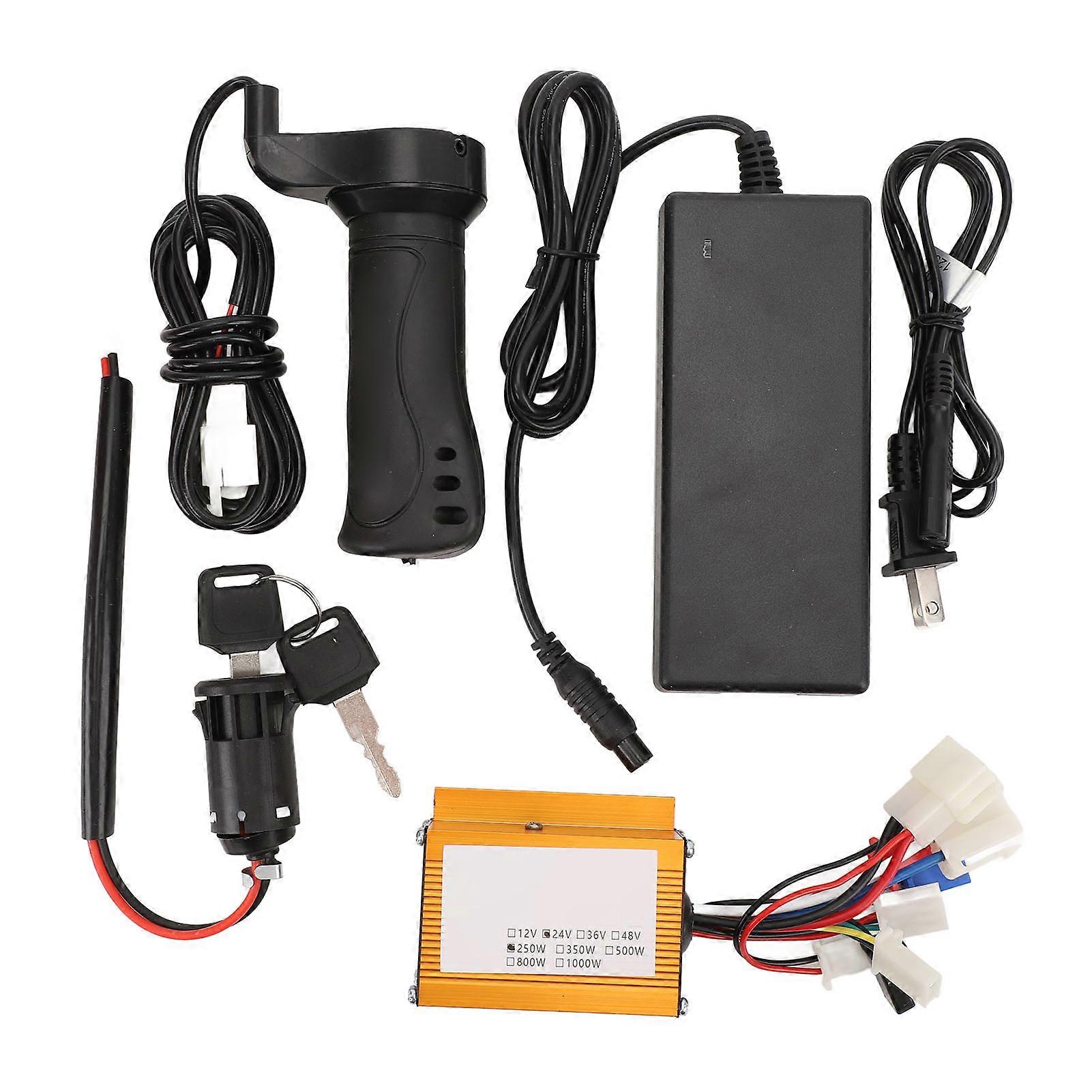 24V 250W Electric Bike Controller Kit Gold Brushed Professional