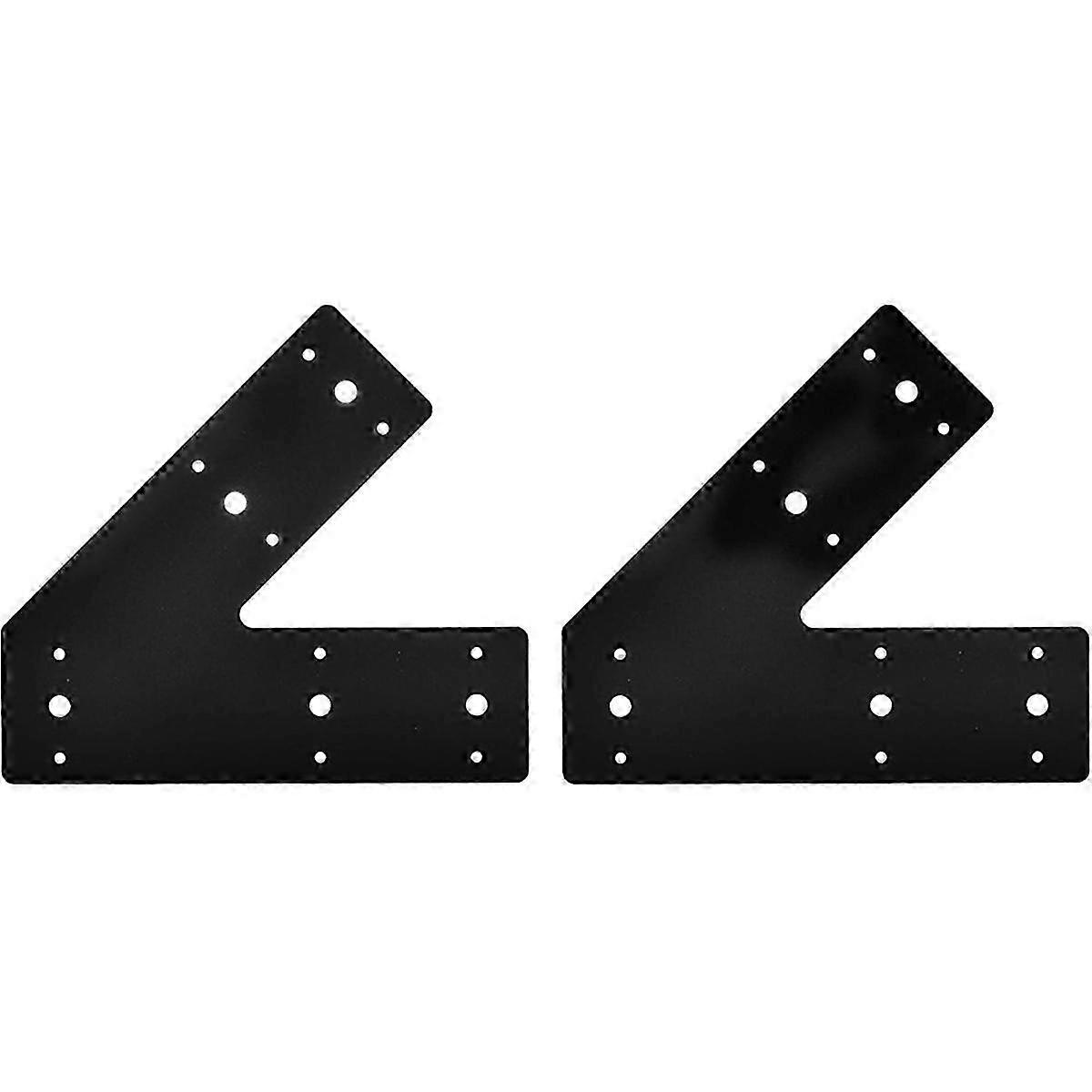 45 Degree Angle Flat Bracket (2 pc) Angled Brackets - FFA