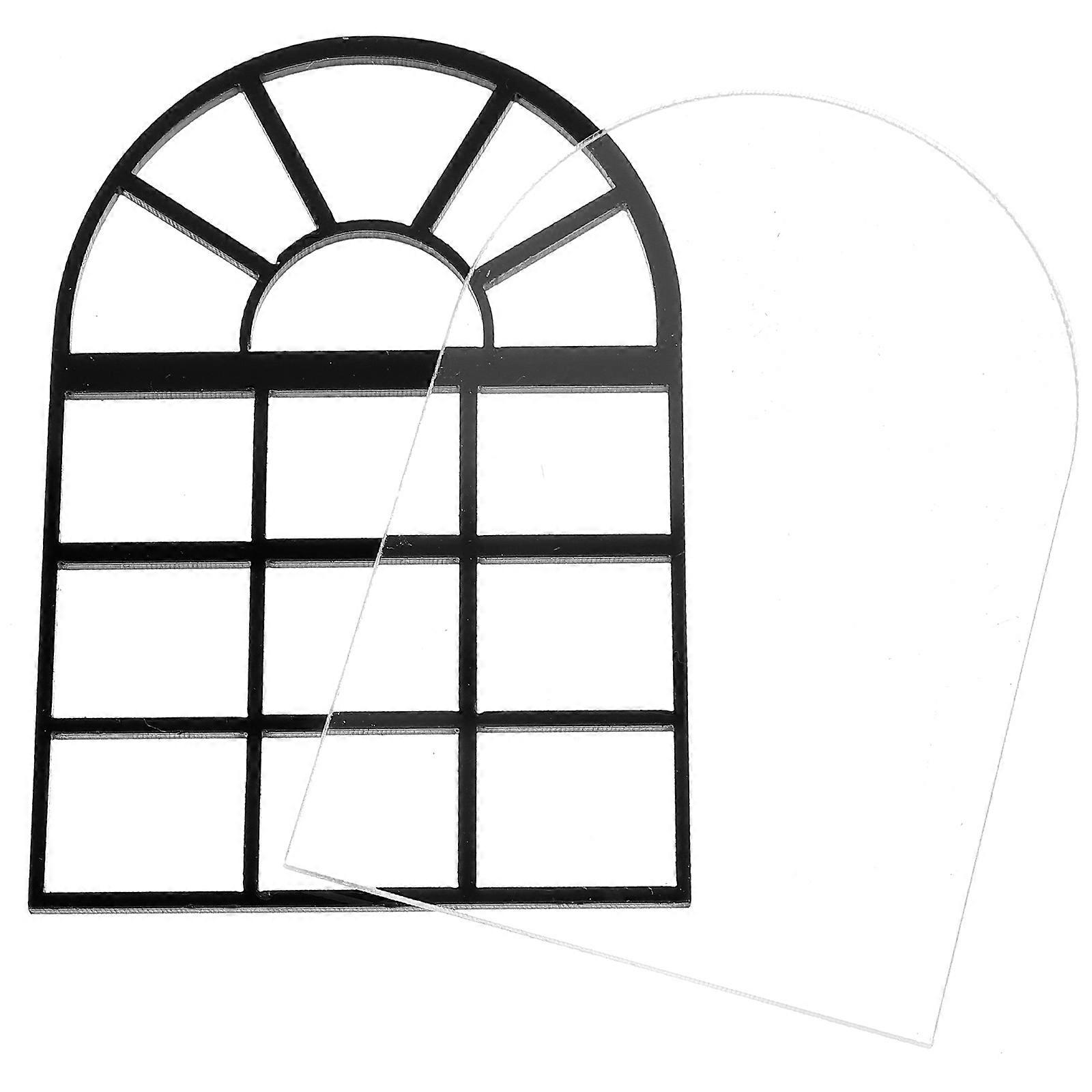Realistic Faux Window Frame Decor, Adds Visual Interest to Walls and Interiors