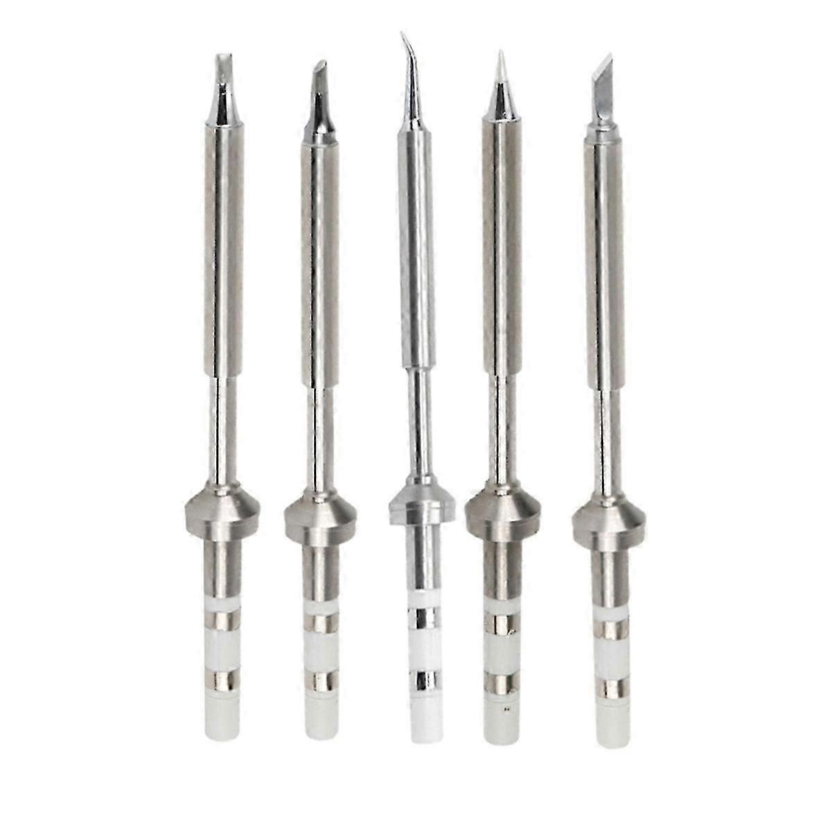 5PCS Soldering Iron Tips,TS100 Series Rapid Heating Replacement Tip