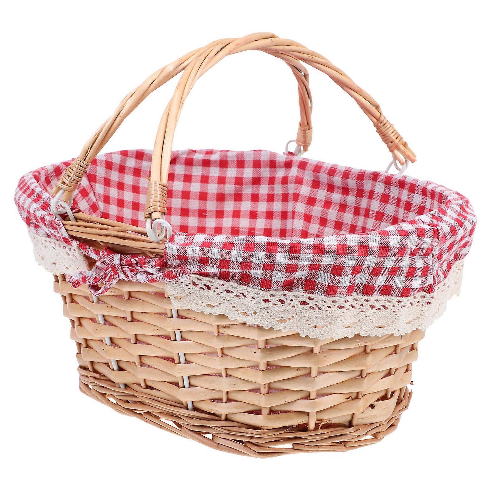 Lightweight Harvest Basket, Great for Outdoor Use and Table Decoration