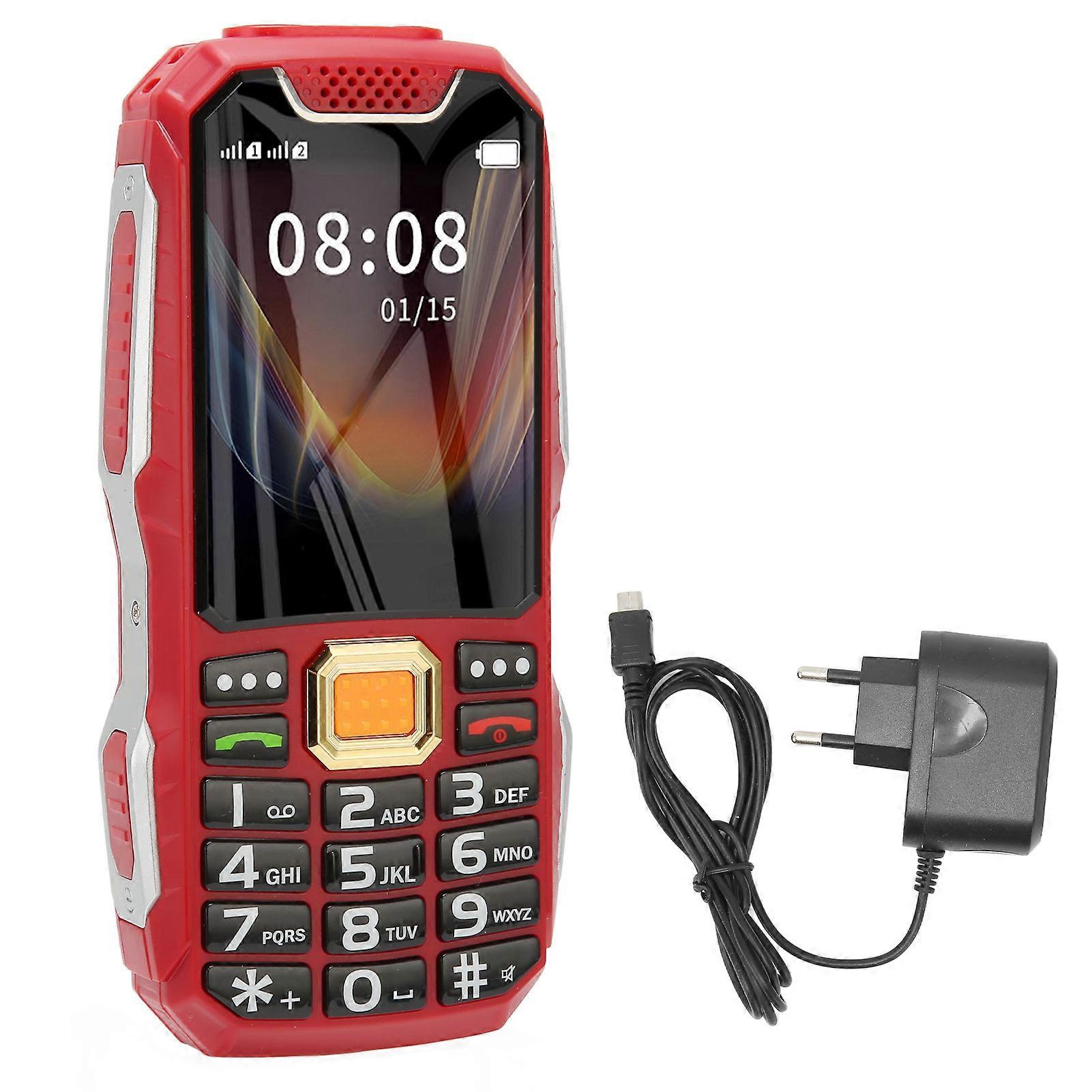 Big Button 2G Senior Cell Phone Dual SIM Card 2400mah Unlocked Cell Phone for Elderly