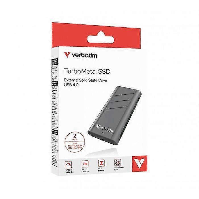 VERBATIM SSD EXT TURBOMETAL USB4 2 TO