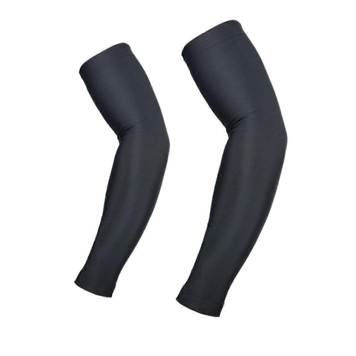 Unisex UV Protection Arm Sleeves Breathable Stretch Fabric for Outdoor Sports Fishing Cycling Golf with Ice Touch Feel