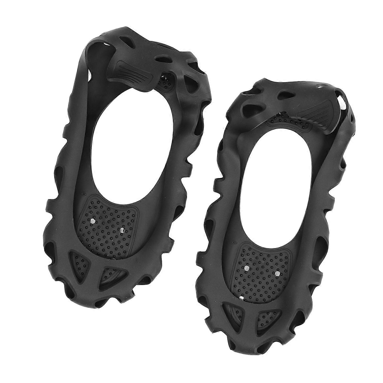 Ice Spikes with 30 Teeth, Non-Slip TPE Alloy, Lightweight and Reusable for Mountain Climbing, Outdoor Activities, and Snow