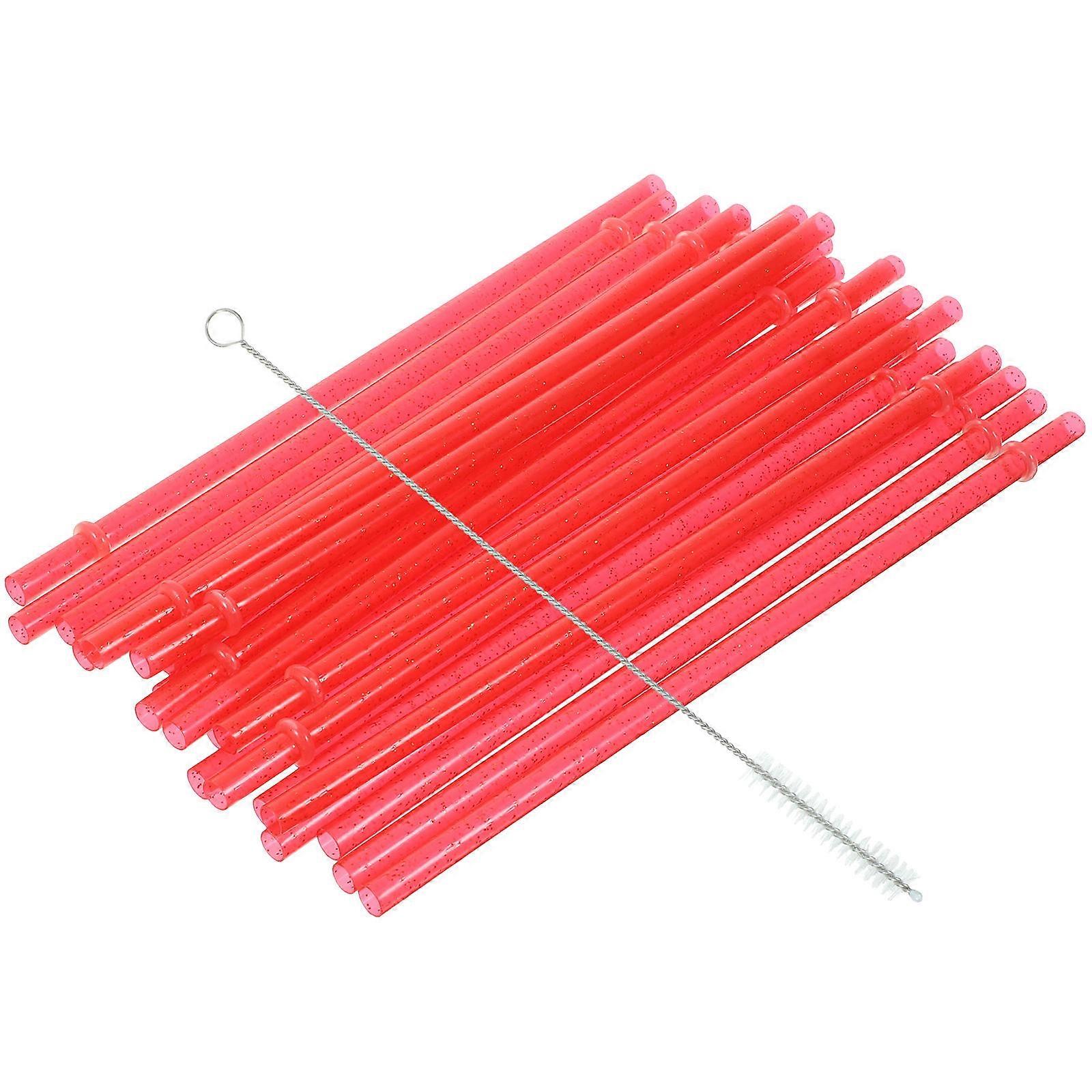 Juice Water Straws Reusable for Campus Activities with Modern Style 25Pcs