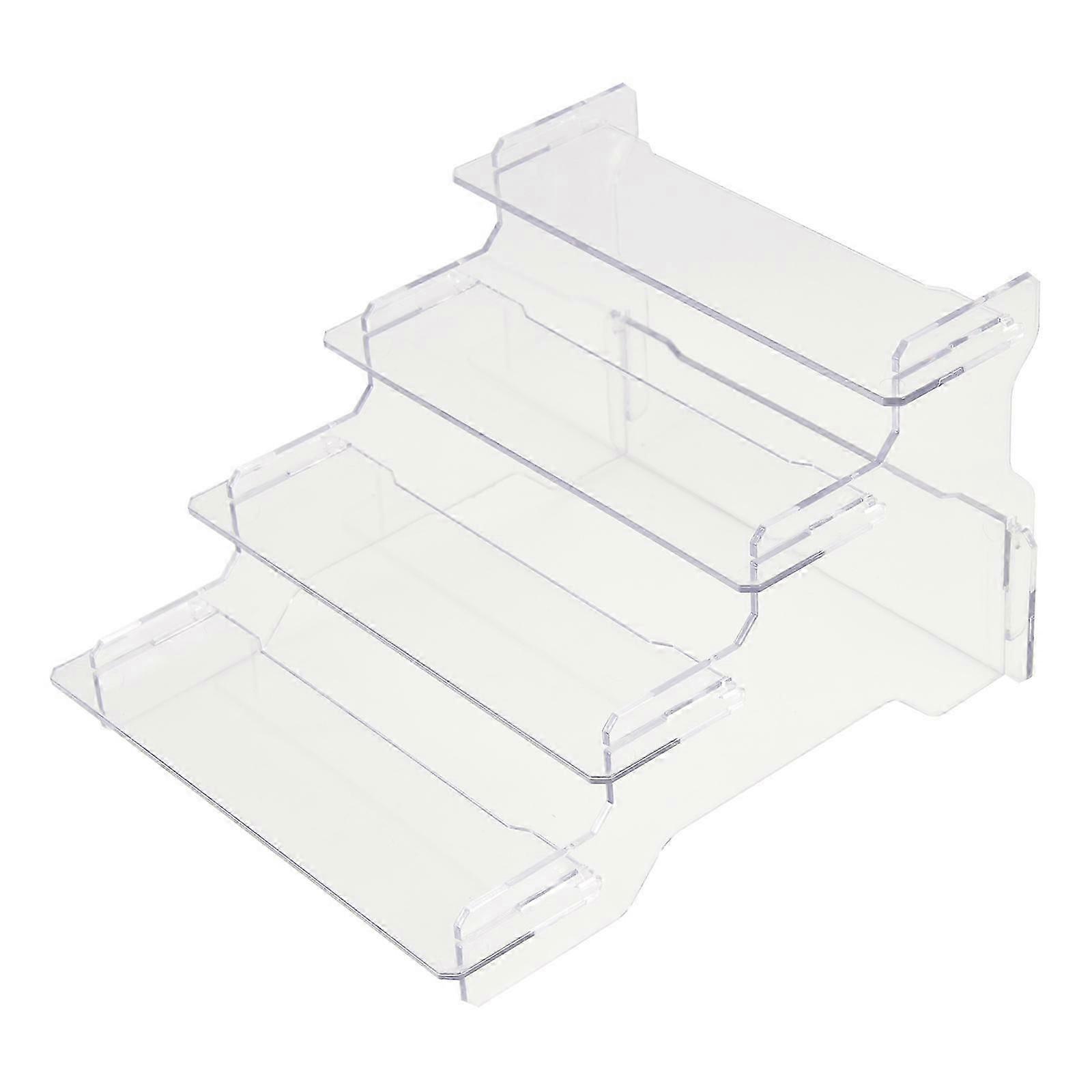 Shelving Brackets Clear Display Box Riser Display Shelf Model Display Stand Doll Toy Display Rack