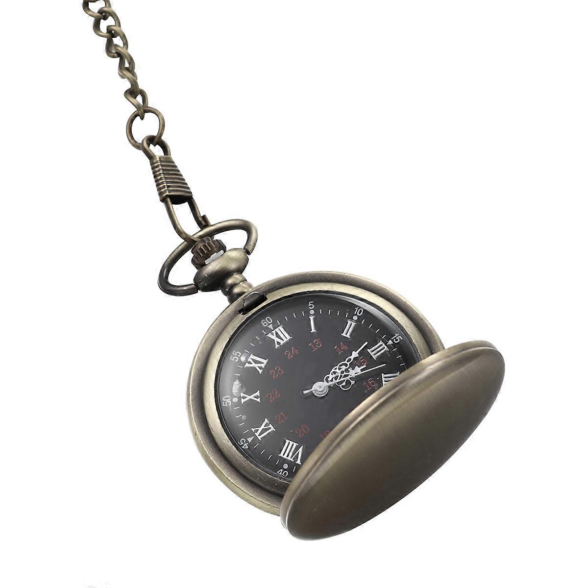 It sounds like you're referring to a product listing or description for a **retro quartz pocket watch**. Here's a refined and professional product