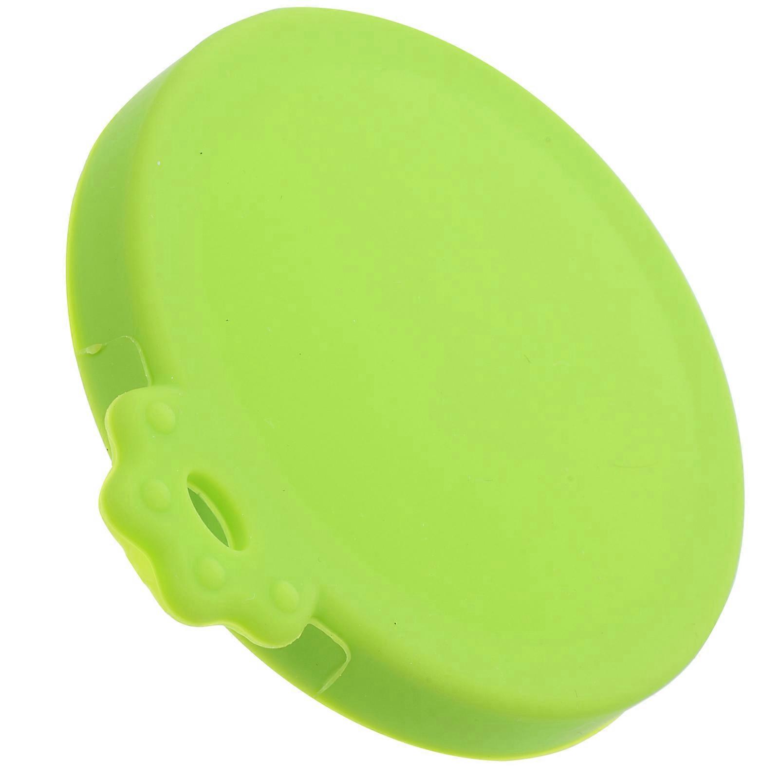 Canning Lids Wide Mouth Silicone Can Lids for Jars Wide Mouth Airtight Seal Picnics Green 1Pcs
