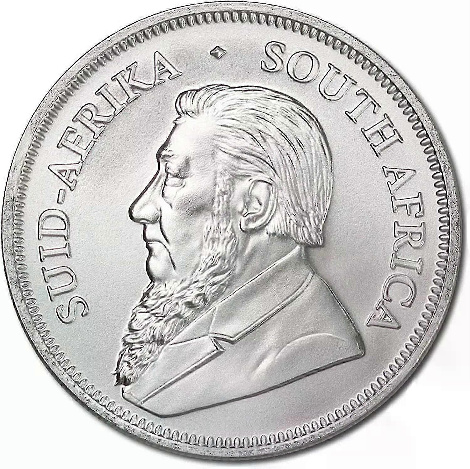 جنوب إفريقيا 1 أوقية فضة Krugerrand عملة لامع غير متداولة