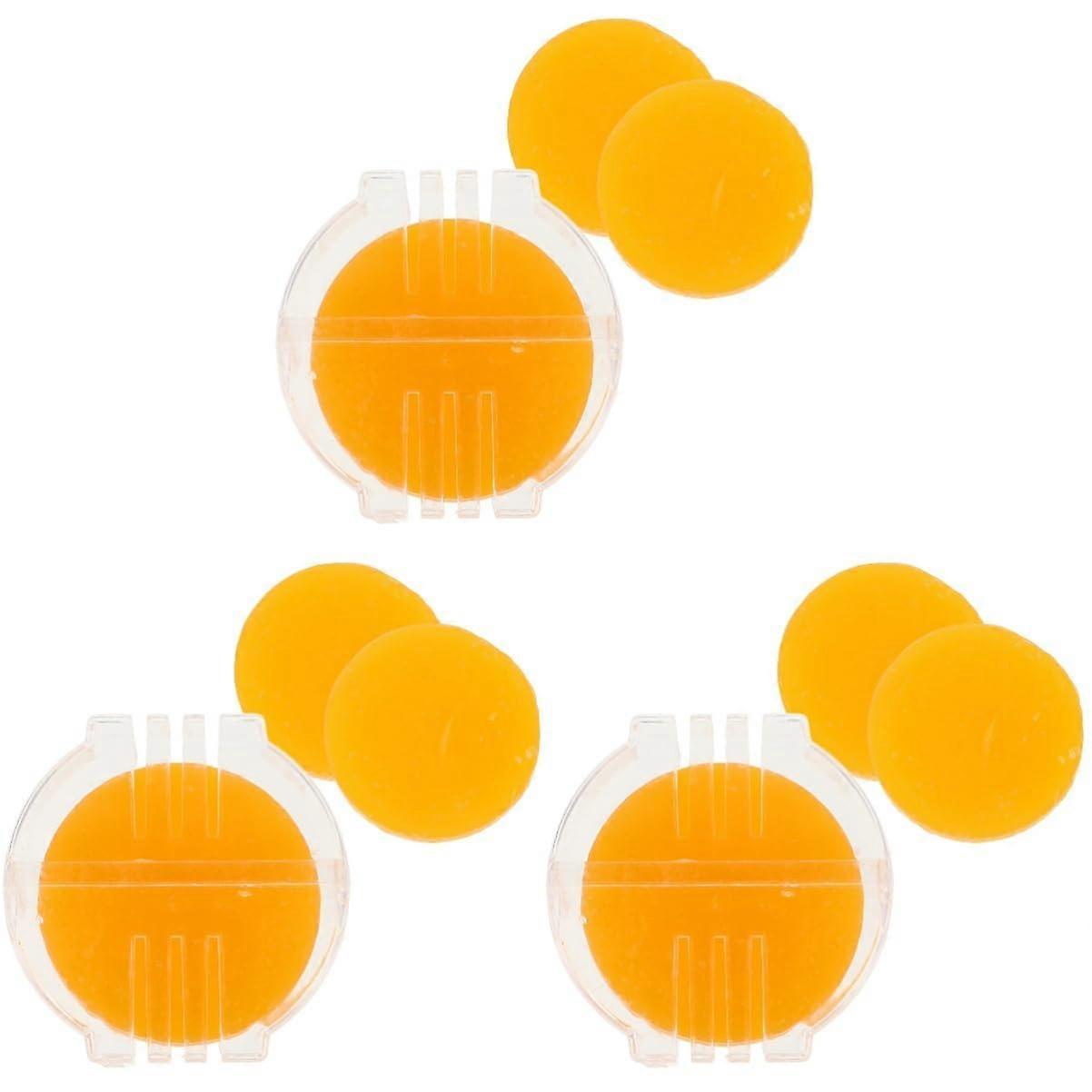 Beeswax Thread Wax Paraffin Kit - 3 Sets For Beading And Embroidery, Includes Thread Holder And Maker, Orange Plastic