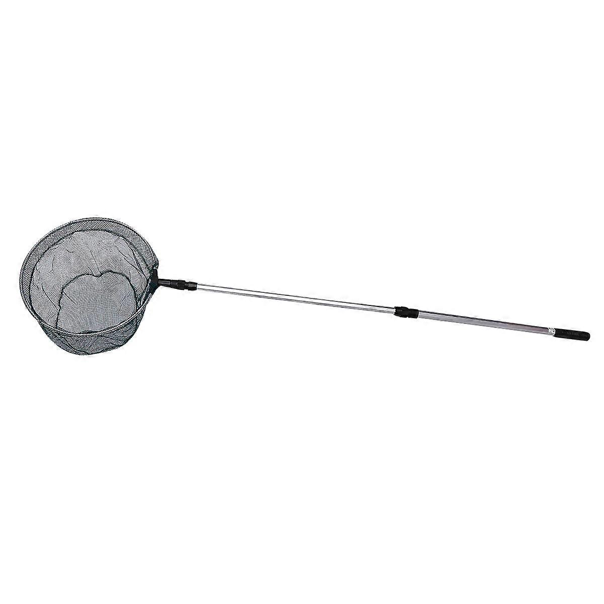 Telescopic Fishing Net with Aluminum Alloy Material Easy to Carry and Store Extendable to 1.9m in 3