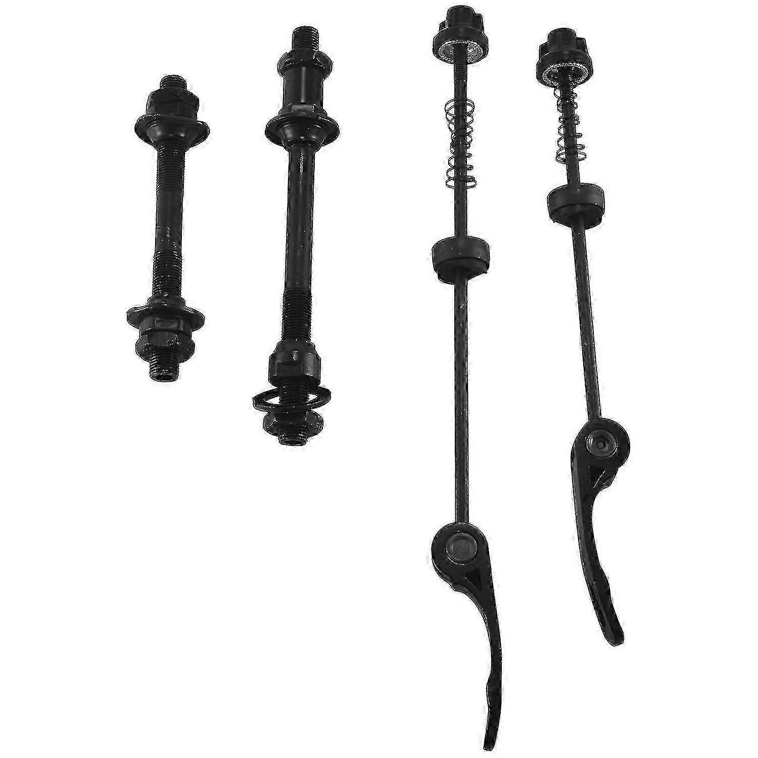 Bike Axle Quick Release Front Rear Bicycle Axle Wheel Hub Suitable for Road and Mountain Bikes