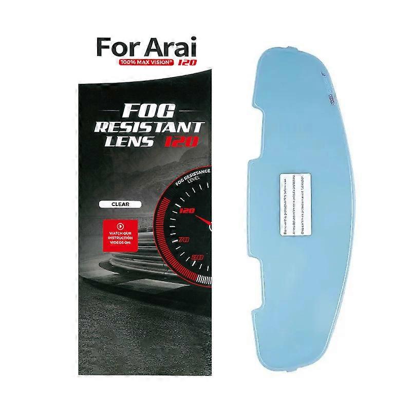 Odpowiedni obiektyw wizjera kasku motocyklowego do Arai RX-7X do RX-7X RX7X CORSAIR-X RX-7V VAS-V Anti-UV Anti-Fog Akcesoria do soczewek wizjera