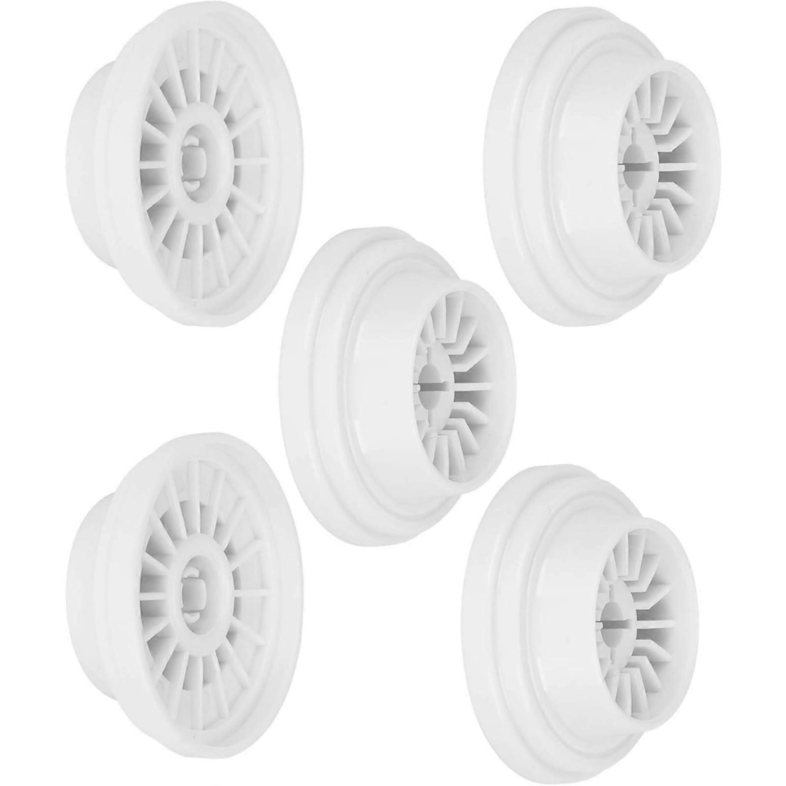 Replacement Bobbins Pin Caps for Sewing Machines - Pack of 5, Plastic, Compatible with Household Models, Durable Design
