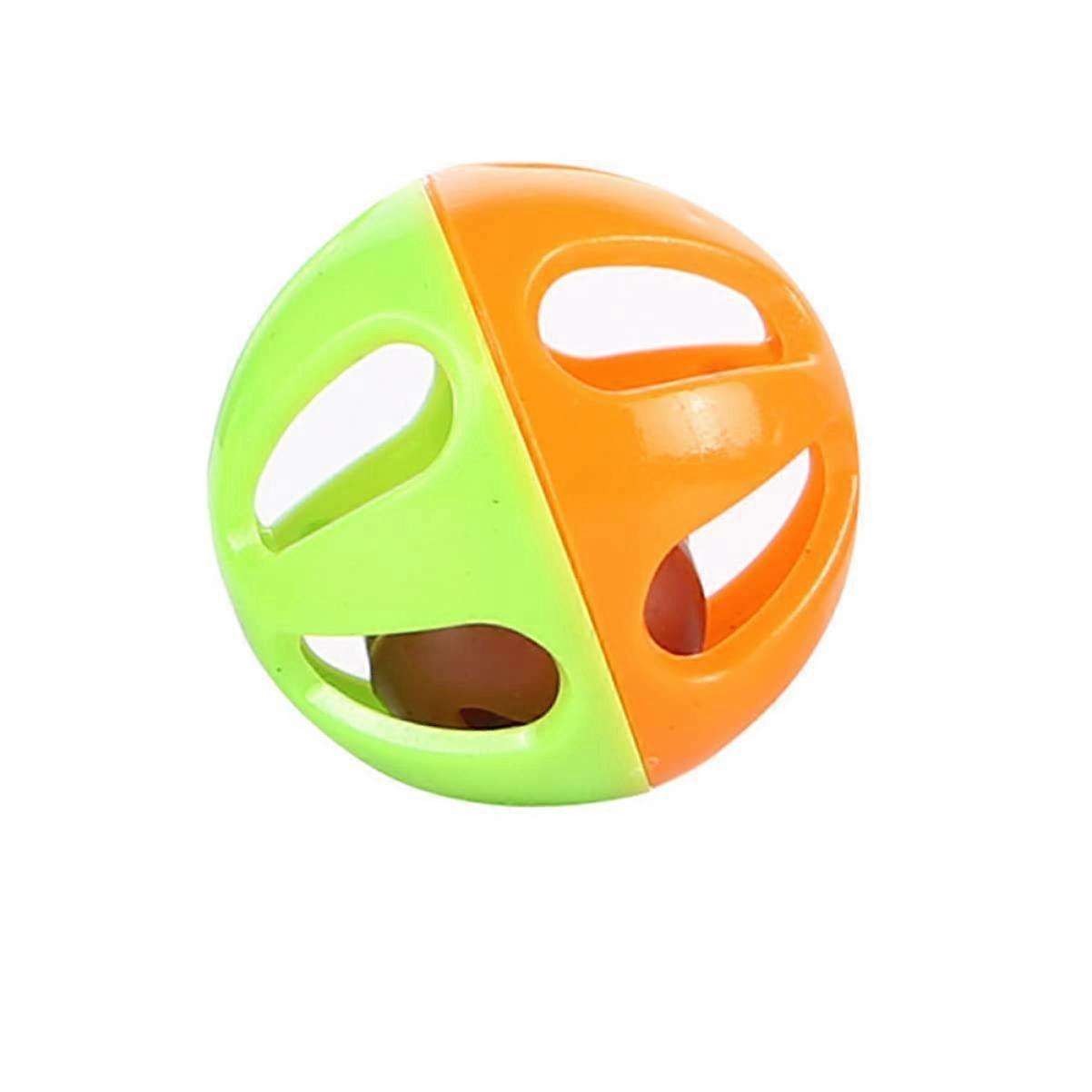 50 Pieces Cat Toy with Bell Balls, Creative Hollow Balls in Two Colors for Play, Engagement and Scratch Prevention for Cats and Small Pets