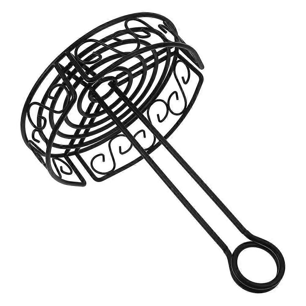 Iron Spice Rack Organizer for Countertop & Cabinet Condiment Storage Jar Holder to Maximize Kitchen Shelf & Closet Space